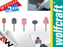 WOLFCRAFT KAMIENIE SZLIFIERSKIE 5szt. TRZPIEŃ 3mm WOLFCRAFT
