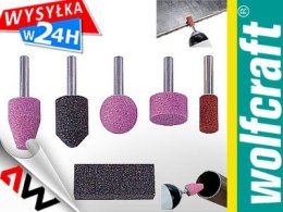 WOLFCRAFT KAMIENIE SZLIFIERSKIE 5szt. TRZPIEŃ 6mm WOLFCRAFT