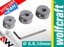 WOLFCRAFT OGRANICZNIKI GŁĘBOKOŚCI KOMPLET 3szt. 6/8/10mm WOLFCRAFT