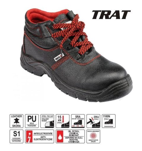 YATO BUTY ROBOCZE TRAT S1 ROZMIAR 42 YATO