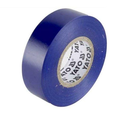 YATO TAŚMA ELEKTOIZOLACYJNA 15mm x 20m NIEBIESKA YATO
