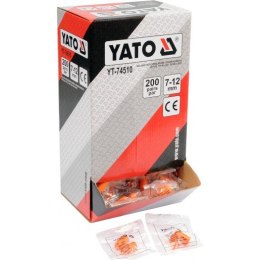 YATO ZATYCZKI DO USZU Z PIANKI 34DB/200par YATO