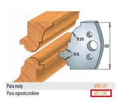 CMT OGRANICZNIKI NOŻY PROFILOWYCH 50mm 691.541 CMT
