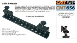 CMT UNIWERSALNA LISTWA DO WIERCENIA 656mm CMT