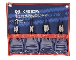 KING TONY SZCZYPCE SEGERA KOMPLET 4 elem. ETUI KING TONY