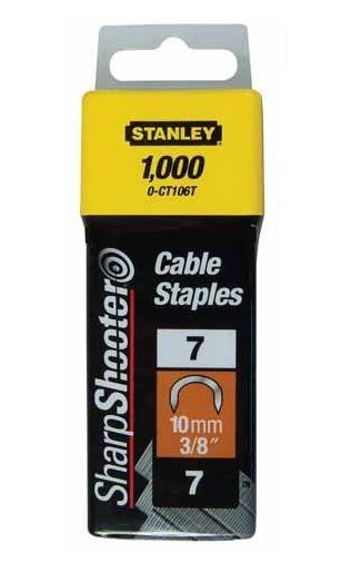 STANLEY ZSZYWKI DO PRZEWODÓW 12mm 1/2" STANLEY