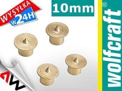 WOLFCRAFT ZNACZNIK DO POŁĄCZEŃ KOŁKOWYCH 10mm 4szt. WOLFCRAFT