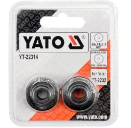 YATO KÓŁKO DO OBCINAKA DO RUR 26x14x7,5mm 2szt. (do 2232) 22313 YATO