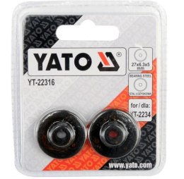 YATO KÓŁKO DO OBCINAKA DO RUR 27x6,3x5mm 2szt. (do 2234) 22313 YATO