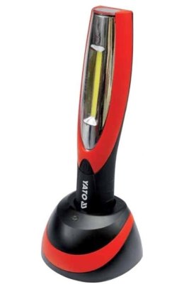 YATO LAMPA WARSZTOWA AKUMULATOROWA LED MAGNES + HAK 2 w 1 ŁAMANA, 180 LUMENÓW 3,6V LI-ION YATO