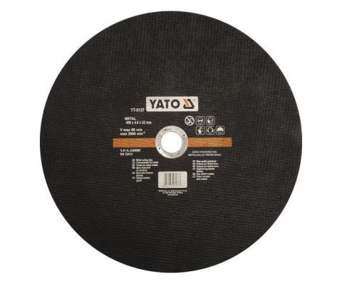 YATO TARCZA DO METALU 400 x 4,0 x 32mm 6137 YATO