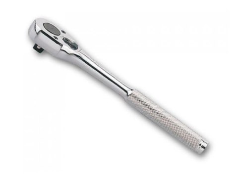 KING TONY GRZECHOTKA 3/8" 32 ZĘBY 200mm CHROM, UCHWYT POLEROWANY KING TONY