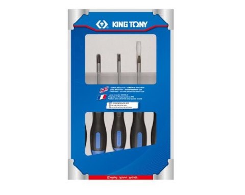 KING TONY KOMPLET WKRĘTAKÓW TORX 5 elem. T15, T20, T25, T27, T30. KING TONY