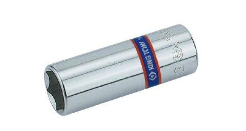 KING TONY NASADKA DŁUGA 1/4" 7mm x 50mm 6-KĄTNA CHROM KING TONY