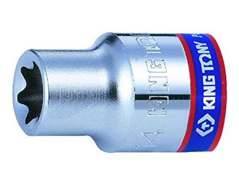 KING TONY NASADKA KRÓTKA GWIAZDKOWA / TORX 1/4" E5 x 24mm KING TONY