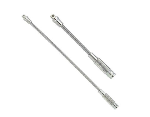 KING TONY PRZEDŁUŻKA GIĘTKA 1/4" 300mm Z UCHWYTEM CHROM KING TONY