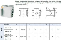 RECTUS KOSTKA ŁĄCZĄCA 1/2 MIDI RECTUS
