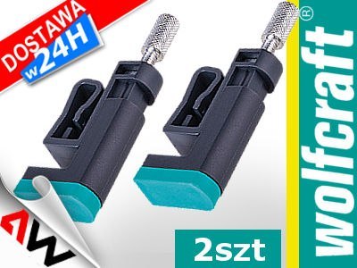 WOLFCRAFT ŚCISKI KANTOWE KOMPLET 2 szt. WOLFCRAFT