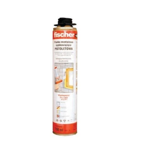 FISCHER PIANA MONTAŻOWA PISTOLETOWA LETNIA 750ml SZYBKOWIĄŻĄCA PUP750 FISCHER