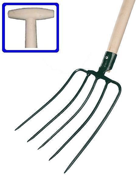 KARD WIDŁY 5-ZĘBÓW Z TRZONKIEM TYPU "T" KARD