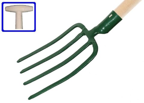 KARD WIDŁY OGRODNICZE Z TRZONKIEM TYPU "T" 90cm KARD