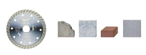 MILWAUKEE TARCZA DIAMENTOWA DUT TURBO 230 x 22,2mm MILWAUKEE