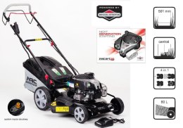 NAC KOSIARKA SPALINOWA Z NAPĘDEM 53cm BRIGGS & STRATTON 161cc 775IS Z ROZRUSZNIKIEM LS50-775IS-HSDF NAC