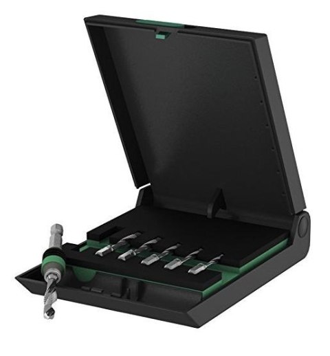 WERA GWINTOWNIK-WIERTŁO KOMPLET 7 elem. UCHWYT 6-KĄTNY 847/7 WERA