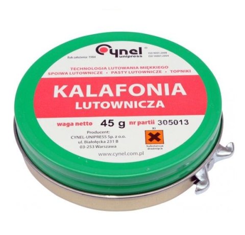 KALAFONIA 45g. 76836 CYNEL Unipress