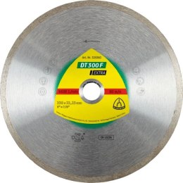 KLINGSPOR TARCZA DIAMENTOWA PEŁNA 125mm x 22,2mm DT300F, CERAMIKA KLINGSPOR