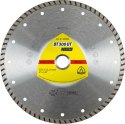 KLINGSPOR TARCZA DIAMENTOWA TURBO 125mm x 1,9mm x 22,2mm EXTRA DT300UT, BETON KLINGSPOR