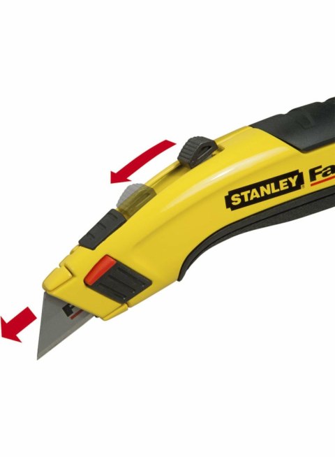 STANLEY NOŻYK Z OSTRZEM TRAPEZOWYM FATMAX RB + 5 OSTRZY CARBIDE STANLEY