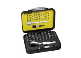 STANLEY ZESTAW KOŃCÓWEK Z GRZECHOTKĄ 32 elem. STANLEY