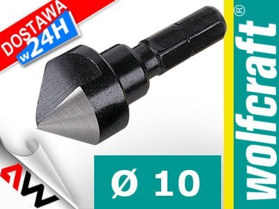 WOLFCRAFT FAZOWNIK WS 10mm UCHWYT 6-KĄT WOLFCRAFT