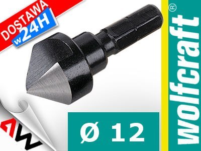 WOLFCRAFT FAZOWNIK WS 12mm UCHWYT 6-KĄT WOLFCRAFT