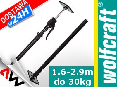 WOLFCRAFT PODPÓRKA SUFITOWA TELESKOPOWA 1,6 - 2,9m WOLFCRAFT