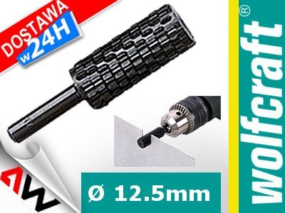 WOLFCRAFT ZDZIERAK DO METALU CYLINDRYCZNY Fi 12 x 35mm WOLFCRAFT