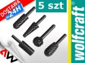 WOLFCRAFT ZESTAW 5 elem. ZDZIERAKI + FAZOWNIK WOLFCRAFT
