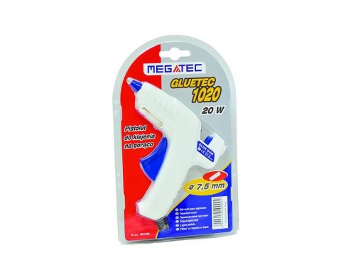 MEGATEC PISTOLET DO KLEJU NA GORĄCO 7,5mm 20W GLUETEC 1020 MINI STEINEL