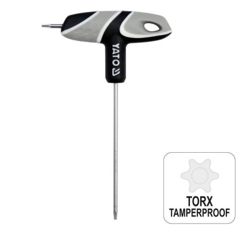 YATO KLUCZ TRZPIENIOWY TORX Z RĘKOJEŚCIĄ T40, Z OTWOREM YATO
