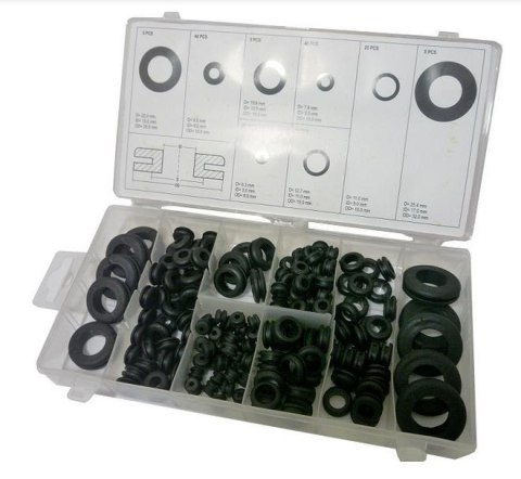 YATO PRZELOTKI GUMOWE 180szt. MIX YATO