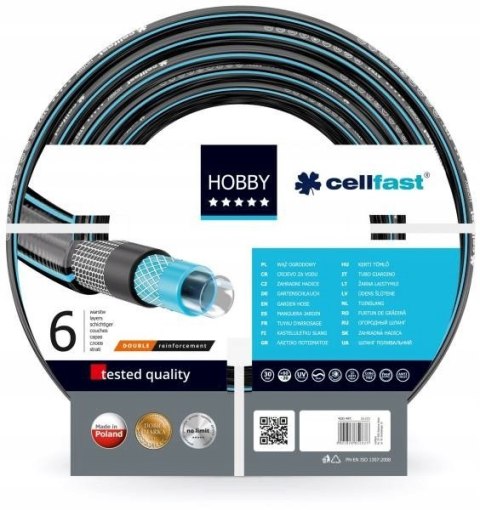 CELLFAST WĄŻ OGRODOWY HOBBY ATS 1/2" 60mb PL "B" CELLFAST