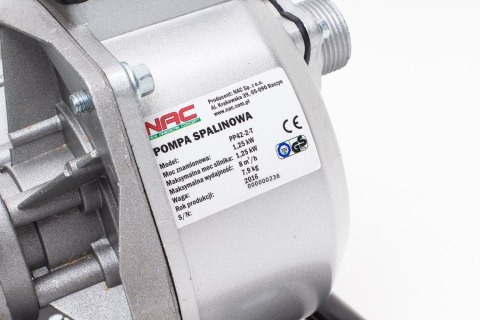 NAC POMPA SPALINOWA 42cc 8000 l/h. NAC