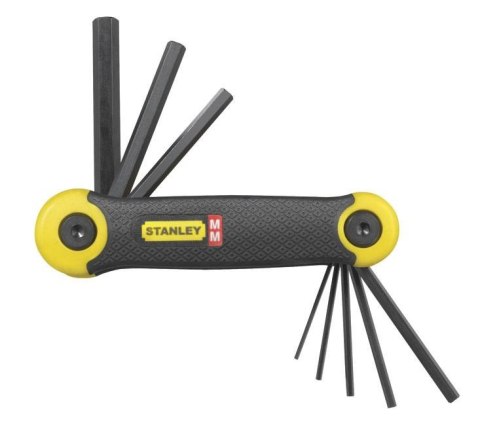 STANLEY KLUCZE IMBUSOWE 8elem. 1,5-8mm SKŁADANE STANLEY