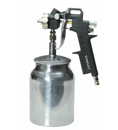 STANLEY PISTOLET LAKIERNICZY Z DOLNYM ZBIORNIKIEM, DYSZA 1,4mm STANLEY