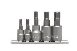 YATO ZESTAW KLUCZY SPLINE NA SZYNIE 5elem. YATO