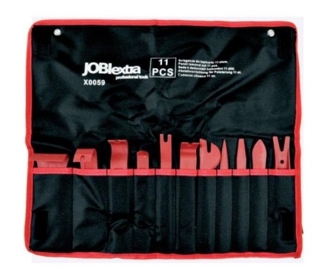 ZESTAW ŚCIĄGACZY DO TAPICERKI 11elem. JOBI EXTRA