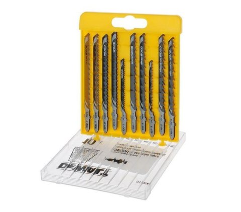 DEWALT BRZESZCZOT DO WYRZYNARKI KOMPLET 10szt. DO DREWNA DEWALT