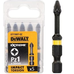DEWALT KOŃCÓWKA UDAROWA PZ1x50 5szt. EXTREME IMPACT TORSION DEWALT