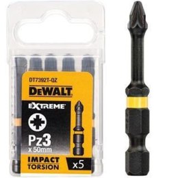DEWALT KOŃCÓWKA UDAROWA PZ3x50 5szt. EXTREME IMPACT TORSION DEWALT